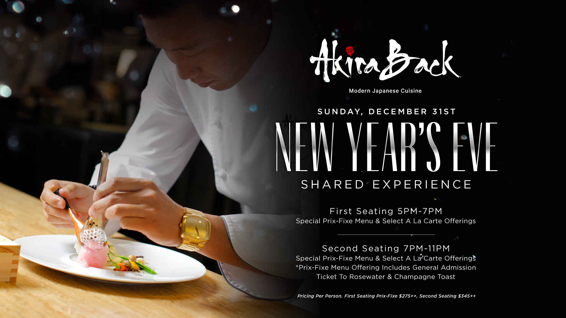 New Year's Eve Akira Back Delray